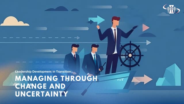 Leadership in Transition: Busting Myths, Building Stability