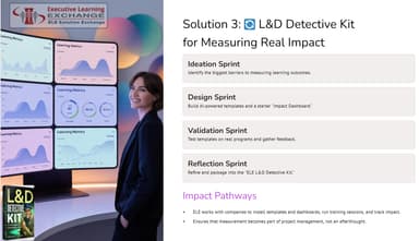 Ideation: ELE Solution Exchange | L&D Detective Kit for Measuring Real Impact